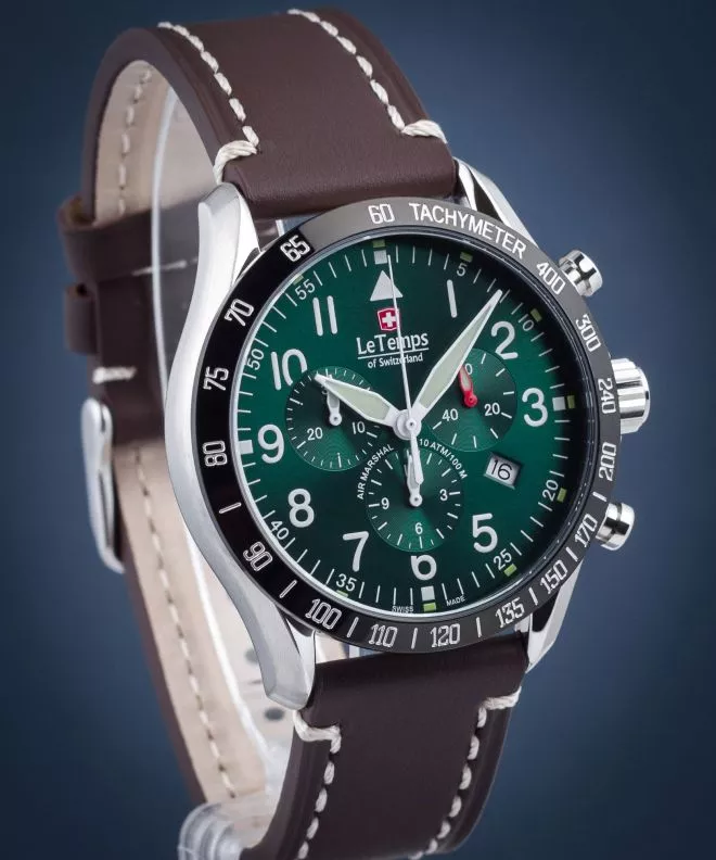 Ρολόι Ανδρικά Le Temps Air Marshal Chronograph LT1041.14BL16