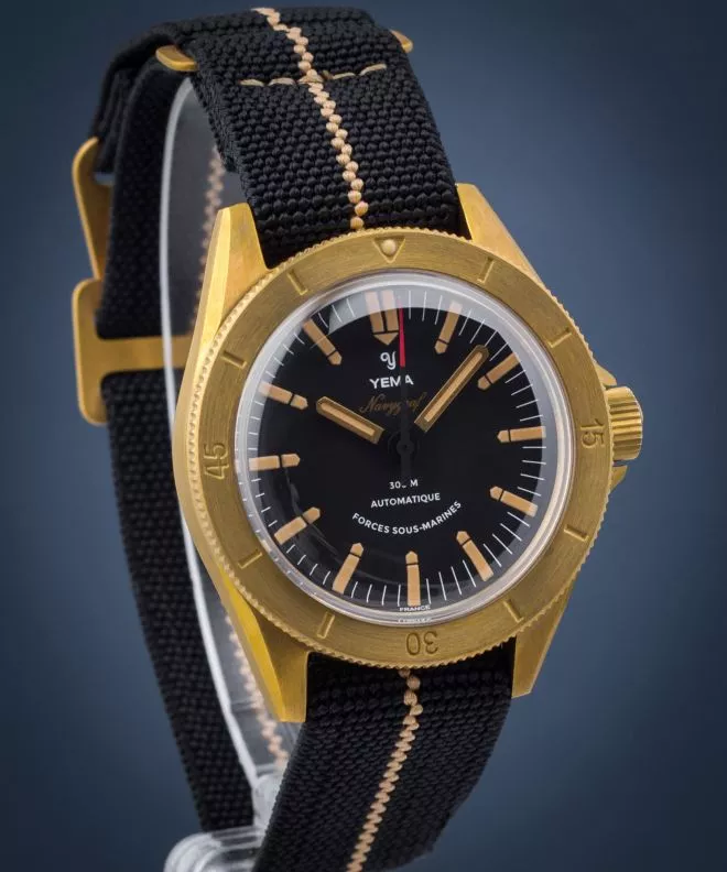 Ρολόι Ανδρικά Yema Navygraf FSM Forces Sous Marines Bronze YNAVZ22FSM-AAS