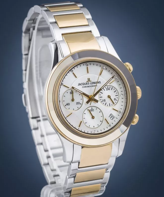 Ρολόι Γυναικεία Jacques Lemans Venice Chronograph 1-2151G