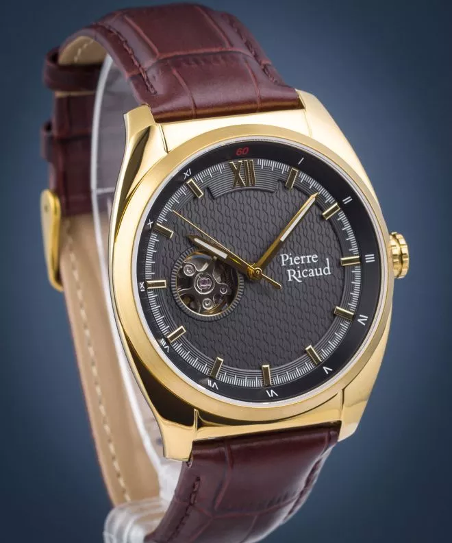 Ρολόι Ανδρικά Pierre Ricaud Automatic Open Heart P60052.1266A