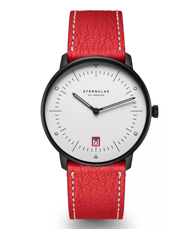 Ρολόι Ανδρικά Sternglas Naos Edition Bauhaus III LTD S01-NAB15-CA02