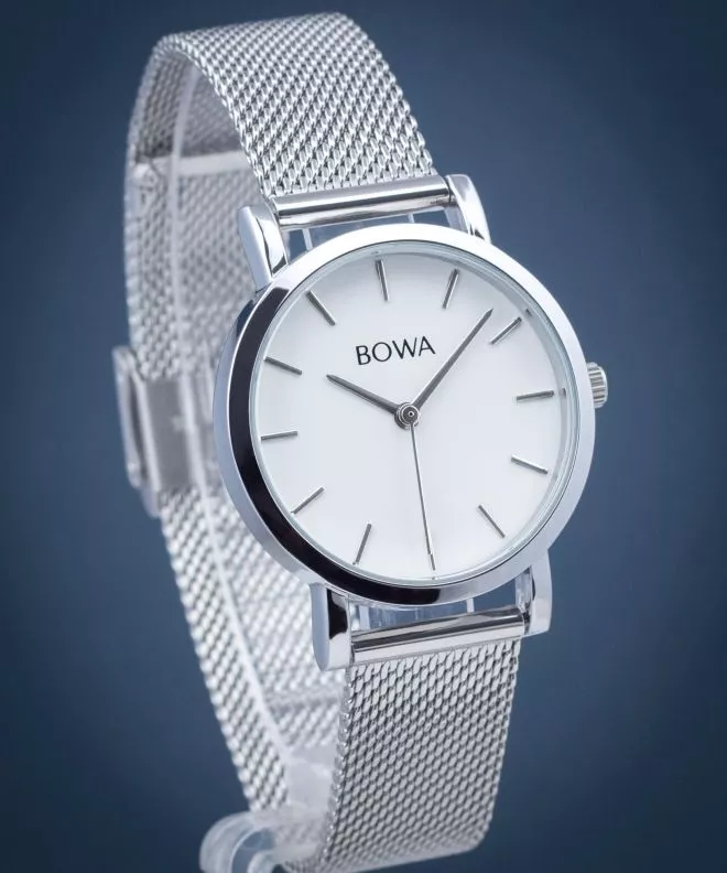 Ρολόι Γυναικεία BOWA Tokyo White-Silver mesh 33 TO335-25-165M