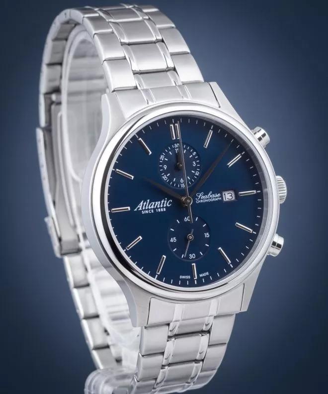 Ρολόι Ανδρικά Atlantic Seabase Chronograph 64457.41.51