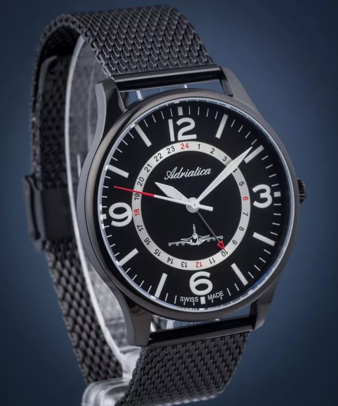 Ρολόι Ανδρικά Adriatica Aviator A8266.B154Q