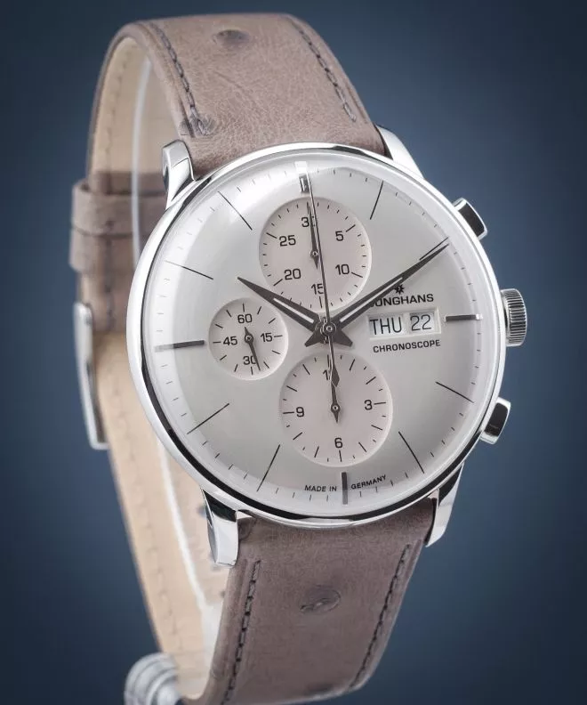Ρολόι Ανδρικά Junghans Meister Chronoscope Datum English 027/4223.03