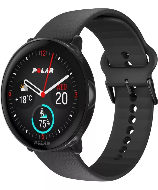 Αθλητικό Ρολόι για Γυναίκες και Άνδρες Polar Ignite 3 Night Black 725882062488