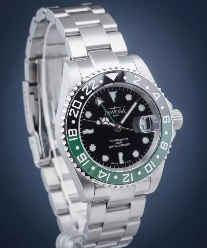 Ρολόι Ανδρικά Davosa Ternos Ceramic GMT Automatic 161.590.70