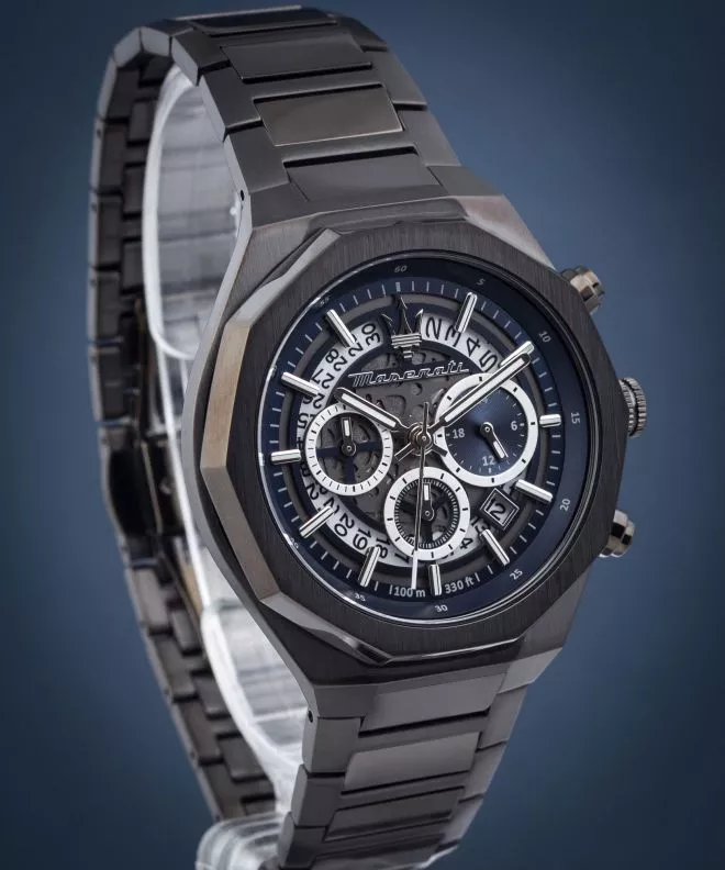 Ρολόι Ανδρικά Maserati Stile Skeleton Chronograph R8873642012