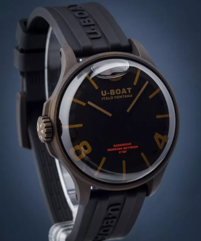 Ρολόι Ανδρικά U-Boat Darkmoon 44mm BK Brown Vintage 9548