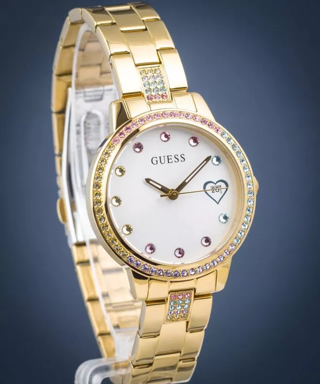 Ρολόι Γυναικεία Guess Three of Hearts GW0657L2