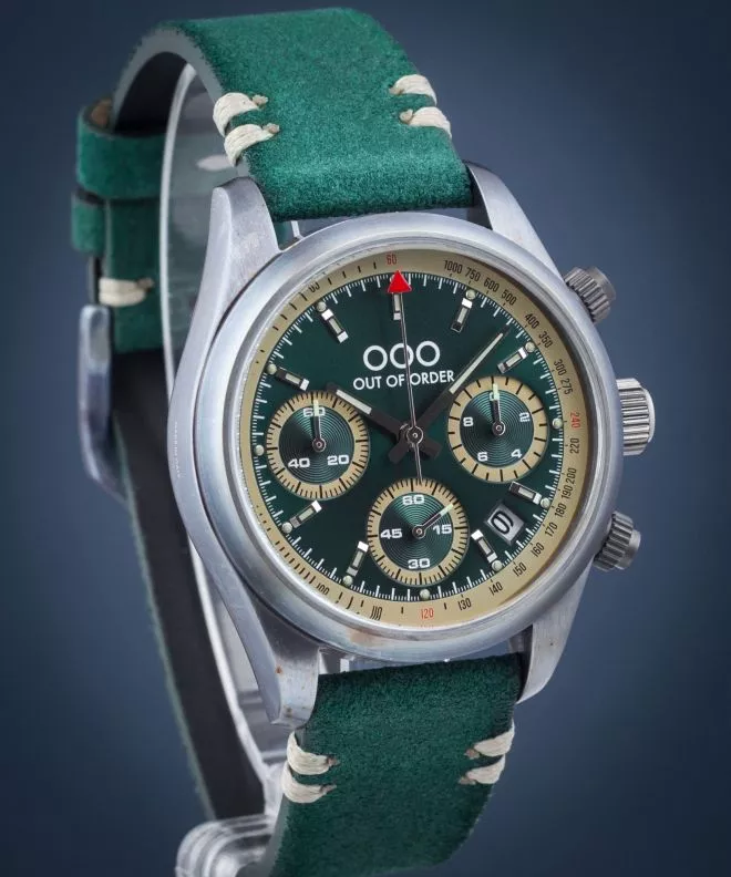 Ρολόι Ανδρικά Out of Order Royal Green Sporty Cronografo OOO.001-23.VE.VE