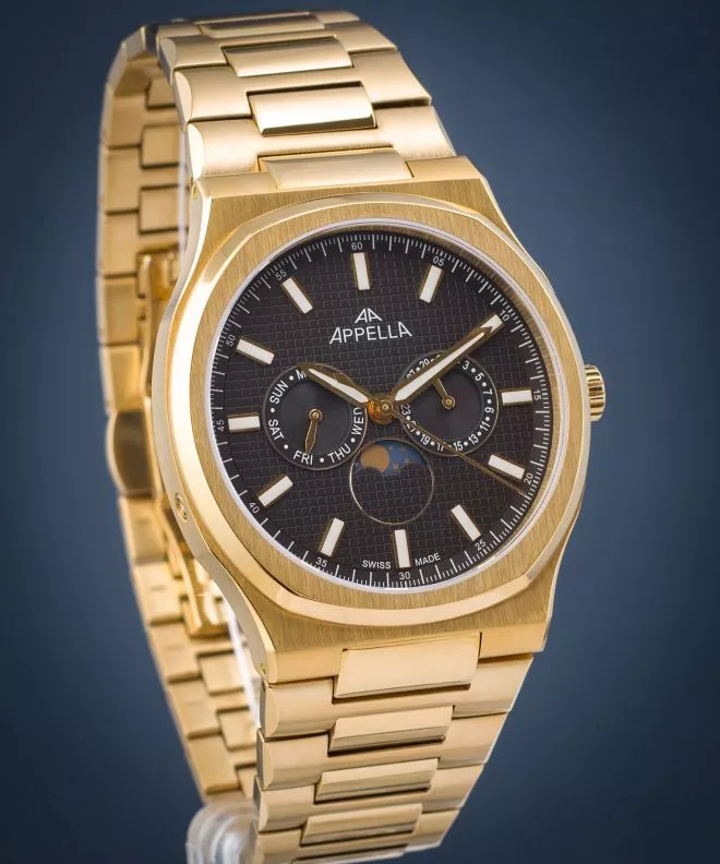Ρολόι Ανδρικά Appella Moonphase L12006.1116QF