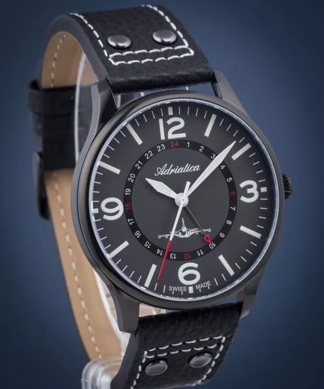 Ρολόι Ανδρικά Adriatica Aviator A8266.B257Q