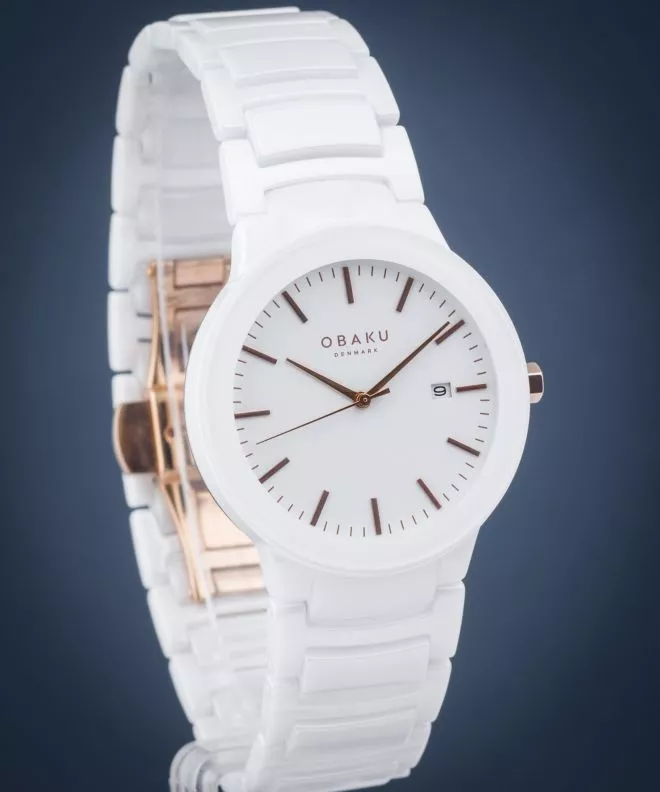 Ρολόι Γυναικεία Obaku Pil - Lille Milk V280LDWWCW
