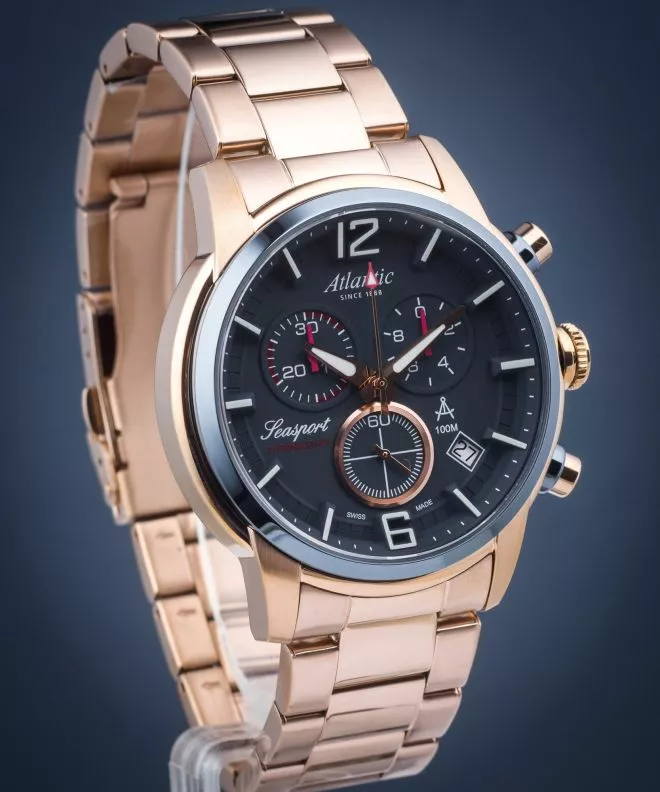 Ρολόι Ανδρικά Atlantic Seasport Chronograph 87466.44.55