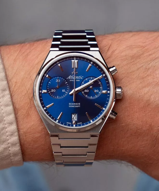 Ρολόι Ανδρικά Atlantic Seawave Chronograph 58466.41.51