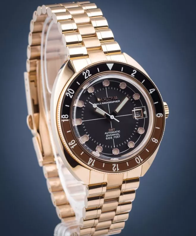 Ρολόι Ανδρικά Bulova Oceanographer GMT Automatic 97B215