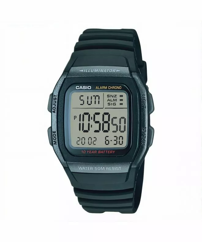Ρολόι για Γυναίκες και Άνδρες Casio Digital W-96H-1BVEF