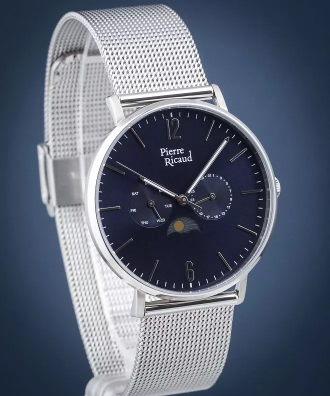 Ρολόι Ανδρικά Pierre Ricaud Moon Phase P60024.5155QF
