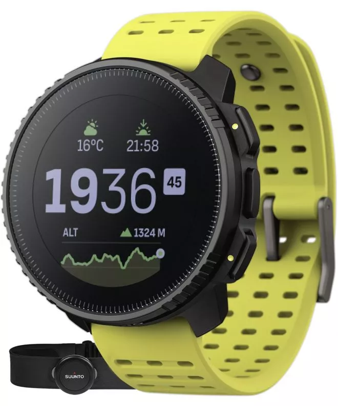 Αθλητικό Ρολόι Για Γυναίκες Και Άνδρες Suunto Vertical Black Lime [Sapphire Glass] SS050864000HR