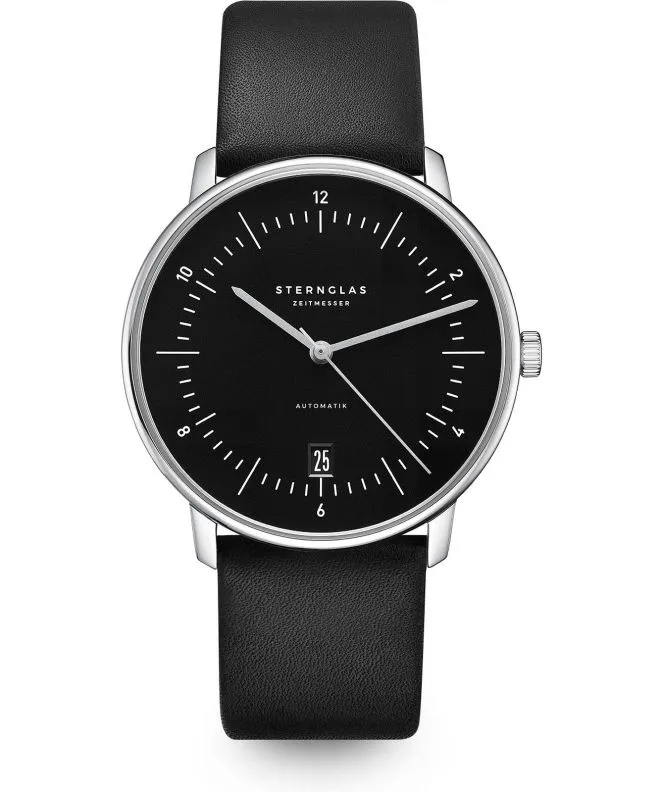 Ρολόι Ανδρικά Sternglas Naos Piano Black Automatic S02-NA53-PR07