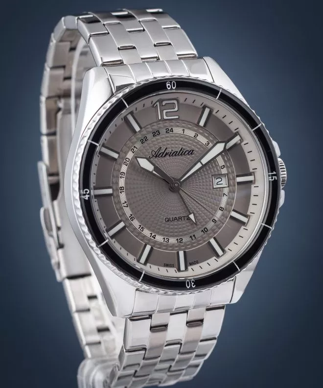 Ρολόι Ανδρικά Adriatica GMT A8318.5157Q