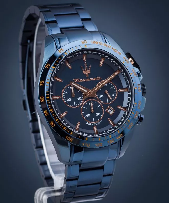 Ρολόι Ανδρικά Maserati Traguardo Chronograph Blue Edition R8873612054