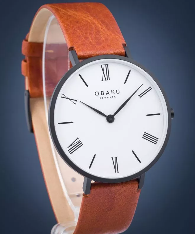 Ρολόι Ανδρικά Obaku Folie Tawny V283GXBWRZ-DIB