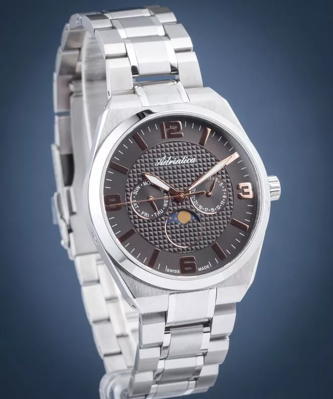 Ρολόι Ανδρικά Adriatica Multifunction A8343.51R6QF