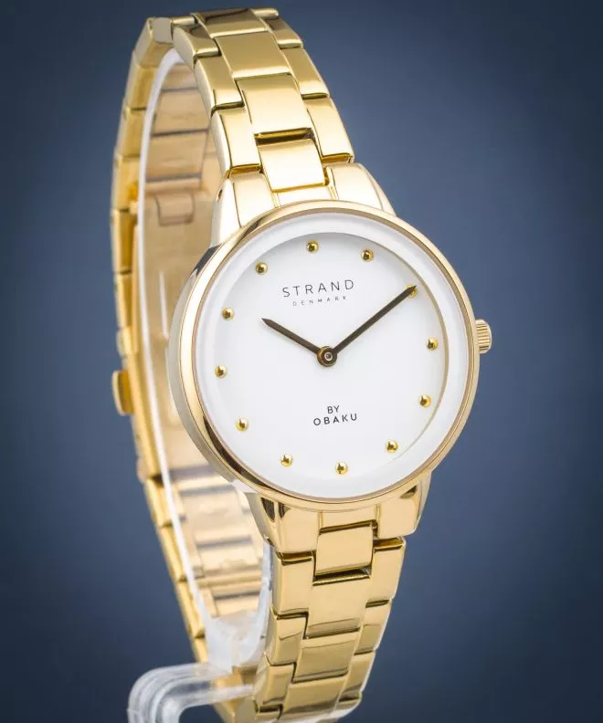 Ρολόι Γυναικεία Strand by Obaku Hanalei S750LXGWSG