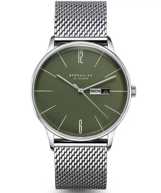 Ρολόι Ανδρικά Sternglas Berlin Olive Green S01-BE08-MI04