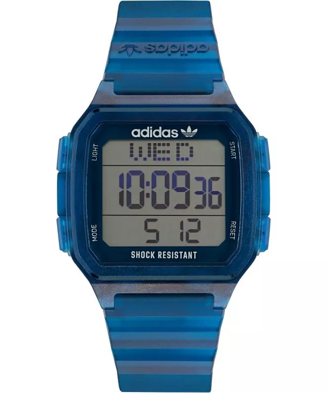 Ρολόι για Γυναίκες και Άνδρες adidas Originals Street Digital One GMT AOST22552