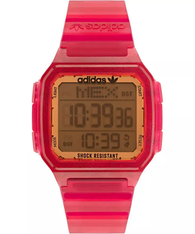 Ρολόι για Γυναίκες και Άνδρες adidas Originals Street Digital One GMT AOST22052