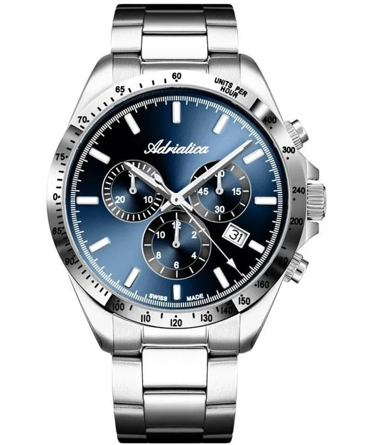 Ρολόι Ανδρικά Adriatica Classic Chronograph A1053.5115CHT