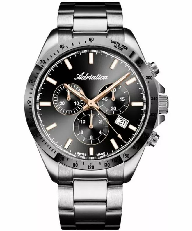 Ρολόι Ανδρικά Adriatica Classic Chronograph A1053.S1R6CH