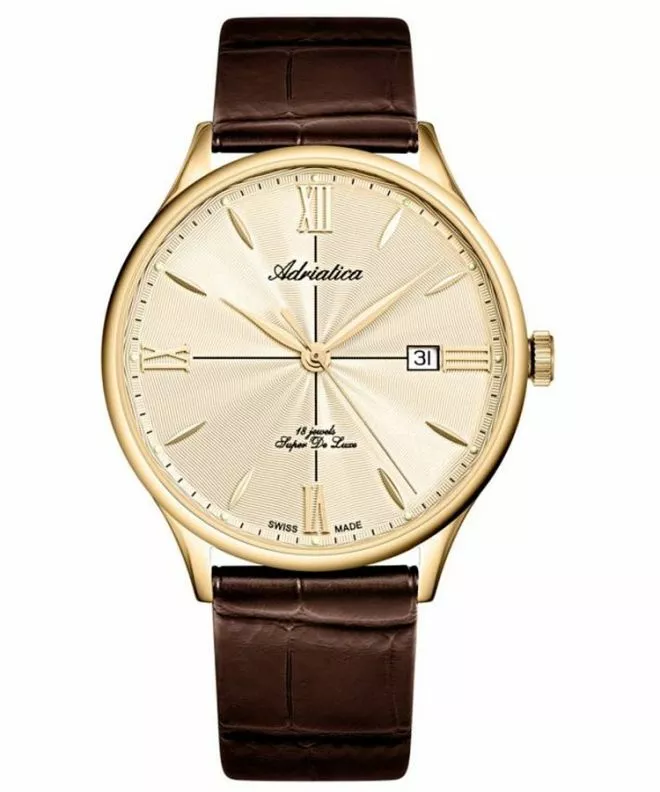 Ρολόι Ανδρικά Adriatica Super de Luxe Mechanical A1230.1261MXLC