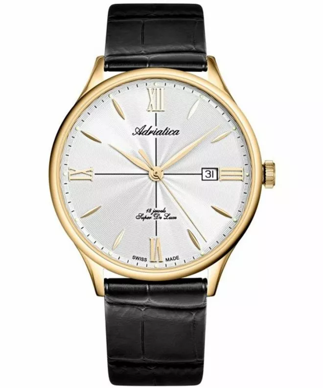 Ρολόι Ανδρικά Adriatica Super de Luxe Mechanical A1230.1263MXLC