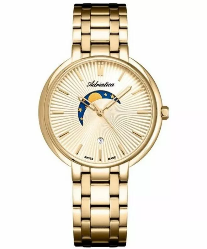 Ρολόι Γυναικεία Adriatica Moonphase A3835.1111Q