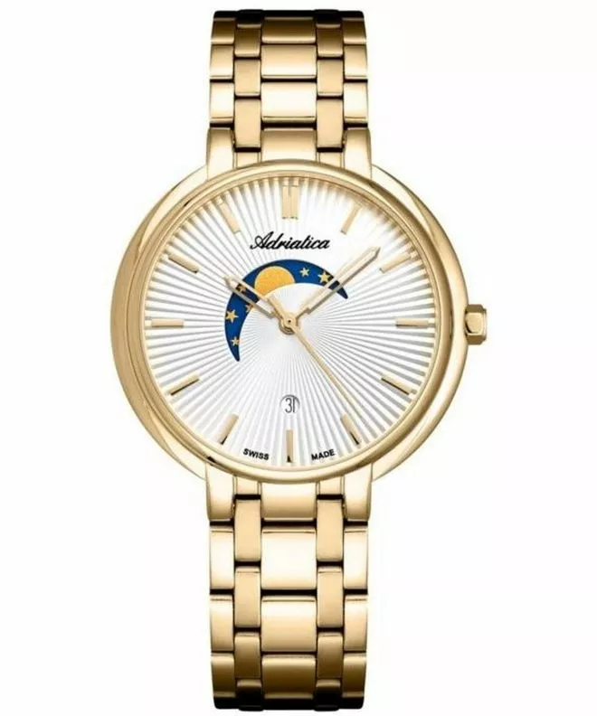 Ρολόι Γυναικεία Adriatica Moonphase A3835.1113Q