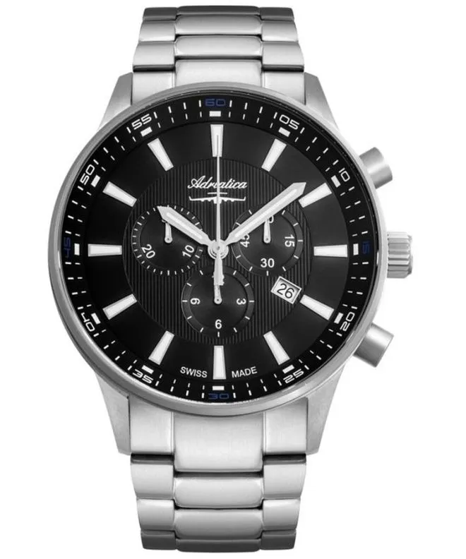 Ρολόι Ανδρικά Adriatica Classic Titanium Chronograph A8281.4114CH2