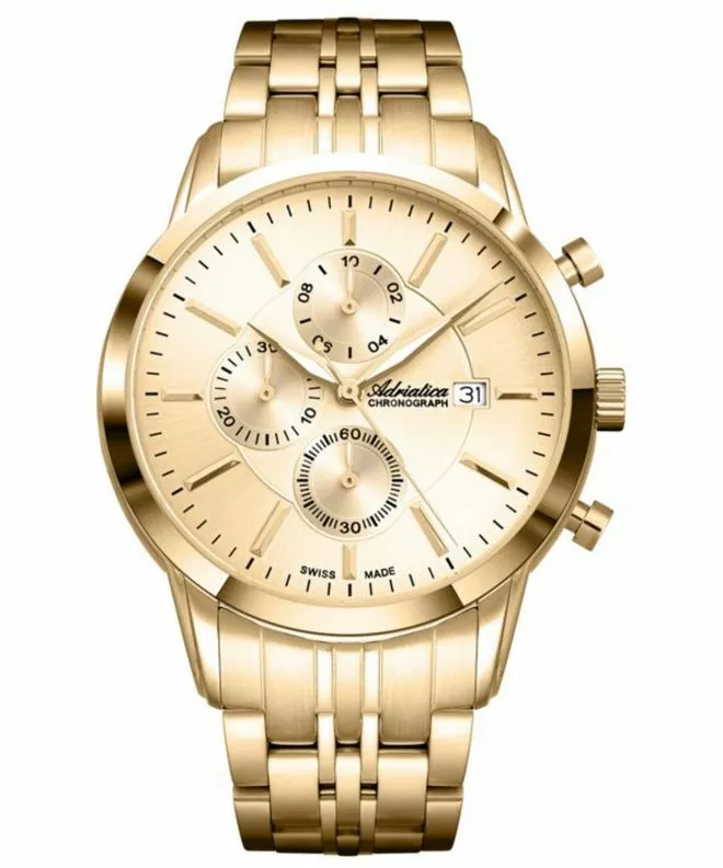 Ρολόι Ανδρικά Adriatica Sapphire Chronograph A8306.1111CH