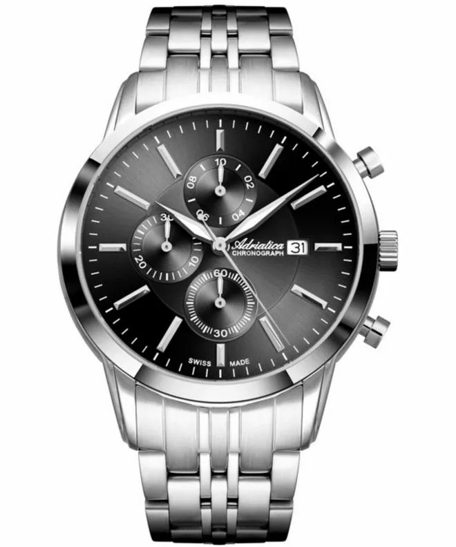 Ρολόι Ανδρικά Adriatica Sapphire Chronograph A8306.5114CH