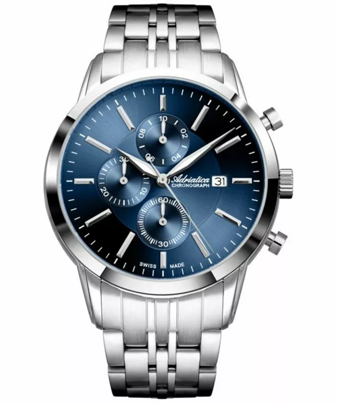 Ρολόι Ανδρικά Adriatica Sapphire Chronograph A8306.5115CH