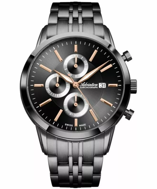 Ρολόι Ανδρικά Adriatica Sapphire Chronograph A8306.S1R6CH