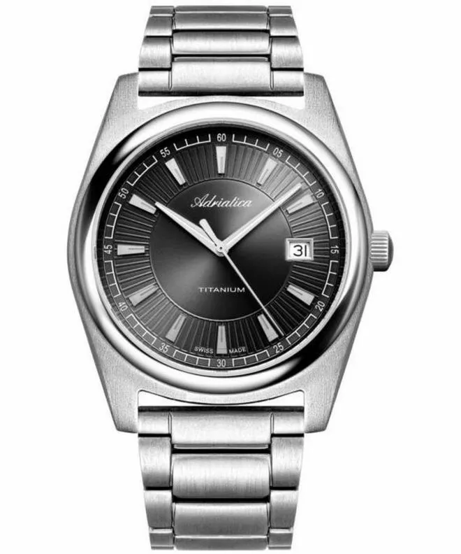 Ρολόι Ανδρικά Adriatica Sapphire Titanium A8319.4116Q