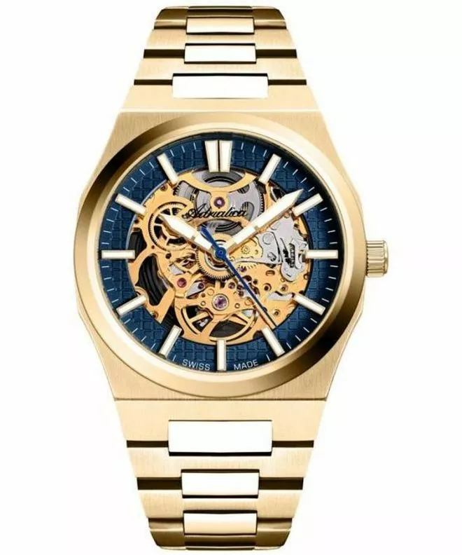 Ρολόι Ανδρικά Adriatica Skeleton Sapphire Automatic A8326.1115SA
