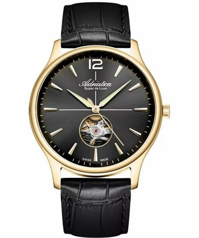 Ρολόι Ανδρικά Adriatica Open Heart Automatic A8339.1256AO