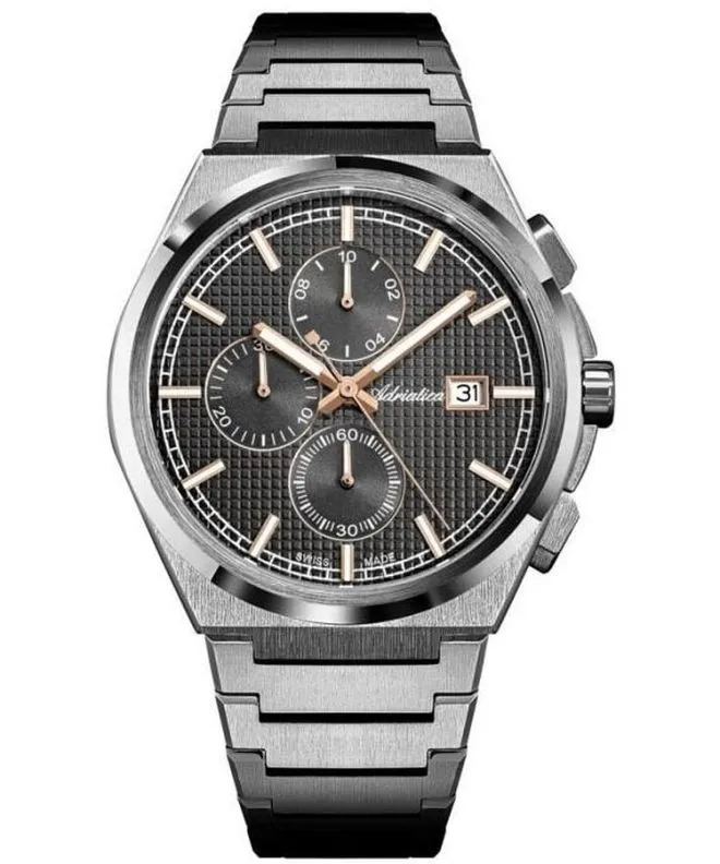Ρολόι Ανδρικά Adriatica Classic Chronograph A8348.S1R6CH