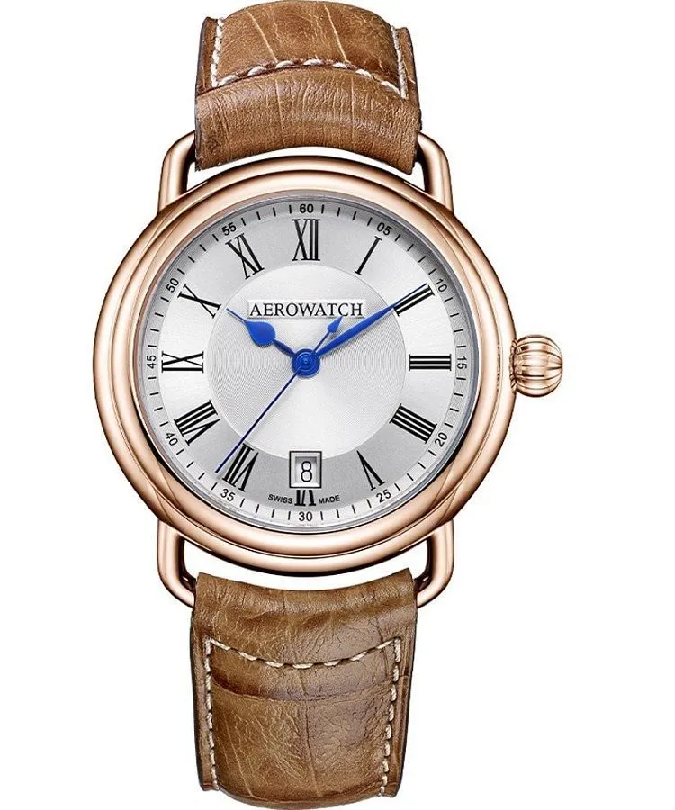 Ρολόι για Γυναίκες και Άνδρες Aerowatch 1942 42900-RO26