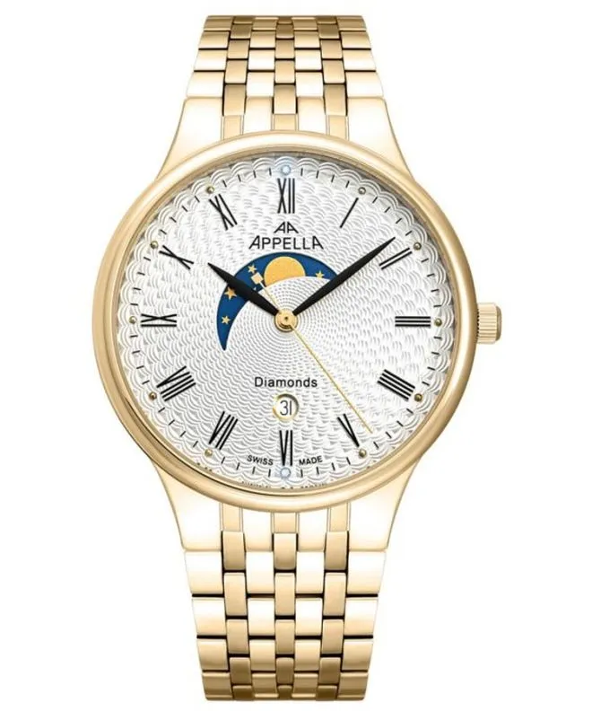 Ρολόι Ανδρικά Appella Moonphase L12002.1133DMQ